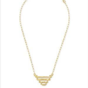 NWOT Kendra Scott Rylan gold necklace
